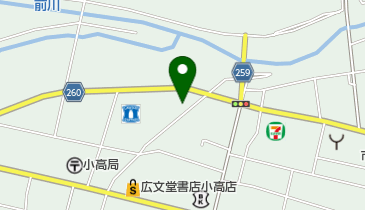 上野生花店の地図画像