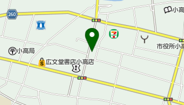 ナカノ美容室の地図画像