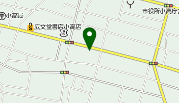 渡部帽子カバン店の地図画像