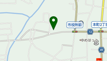 横田洋服店の地図画像
