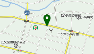 吉田仁洋服店の地図画像