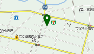 五十嵐理容所の地図画像