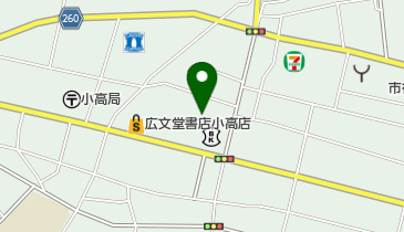 紺野理容所の地図画像