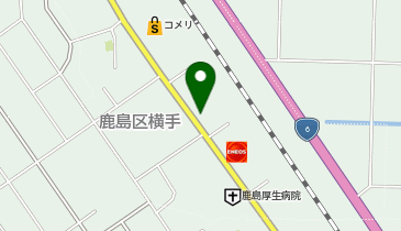 不二理容の地図画像