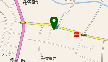 梁川サッシの地図画像