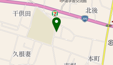 県北ガラスセンターの地図画像