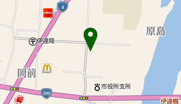 白洗舎クリーニングヨークベニマル伊達店の地図画像