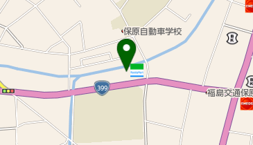 梁川クリーニング泉町店の地図画像