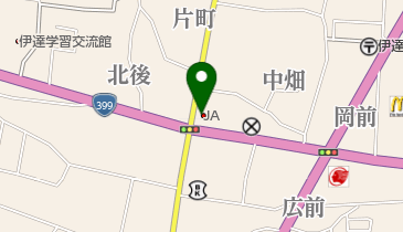 ふくしま未来農業協同組合伊達地区本部 支店 長岡支店の地図画像