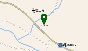 ふくしま未来農業協同組合伊達地区本部 支店 霊山支店の地図画像