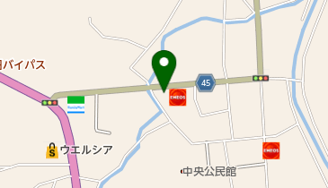 福信自動車商会の地図画像