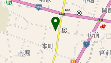 花の店むらかみの地図画像