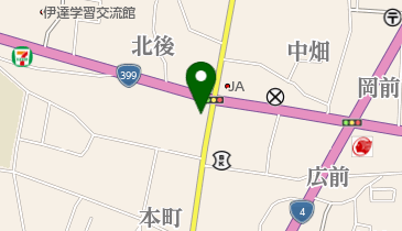 有限会社はがフラワーの地図画像