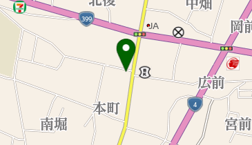 佐藤青果店の地図画像