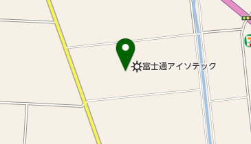 富士通アイソテック株式会社の地図画像