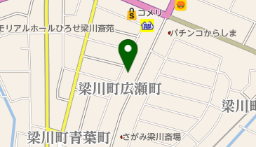 池田美容院の地図画像