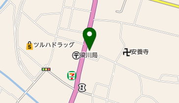 エコー美容室の地図画像