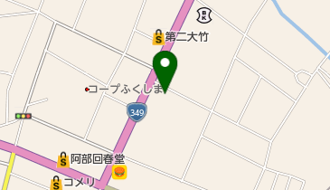 オリエ美容室の地図画像