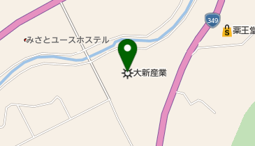 大新産業株式会社の地図画像