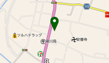 秋葉理容所の地図画像