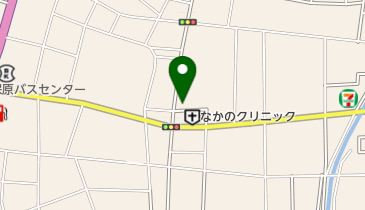 かとう理容の地図画像