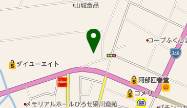 キクチ理容所の地図画像