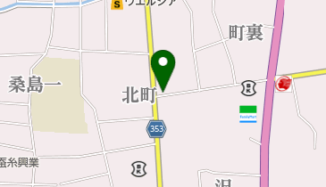 横山かざりやの地図画像