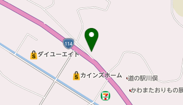 かんの鍼灸院の地図画像