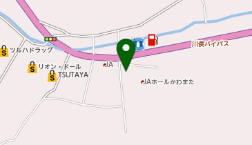 ふくしま未来農業協同組合 経済部介護福祉事業課・介護プランセンターかわの地図画像