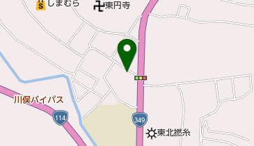 有限会社タイヤ電気の地図画像