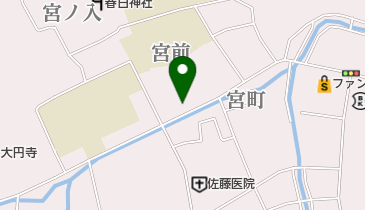 日本基督教団川俣教会の地図画像