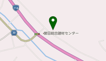 高野酒店の地図画像