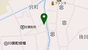 根本綿店の地図画像