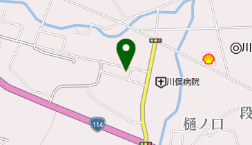ヤクルト川俣センターの地図画像