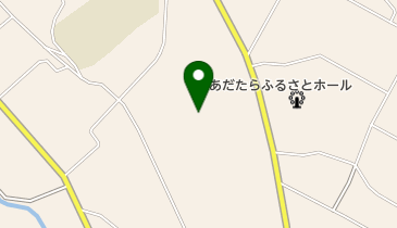 あだたらふるさとホールの地図画像