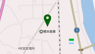 橋本産業株式会社福島営業所の地図画像