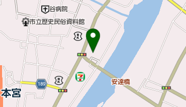 小松ガラス店の地図画像