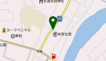 本芝の地図画像