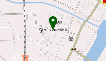 本間美容室の地図画像