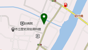 はとや洋品店の地図画像