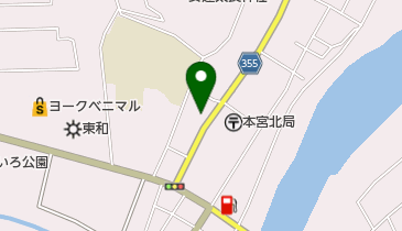 カンノ理容室の地図画像