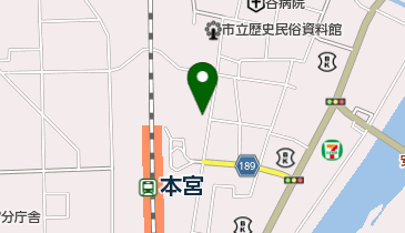 サトウ理容所の地図画像