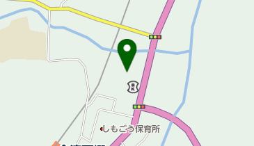 サラダ館下郷店ファッションかのめの地図画像