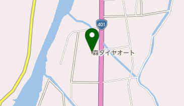 森タイヤオート株式会社の地図画像
