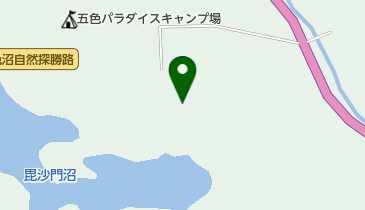 五色荘売店の地図画像