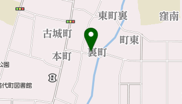 涌井板金店の地図画像
