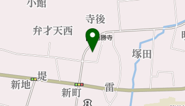 西勝寺の地図画像