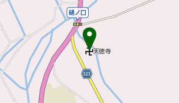 天徳寺の地図画像