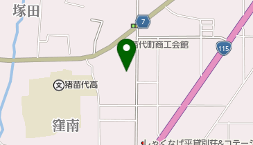 有限会社猪苗代工務店の地図画像