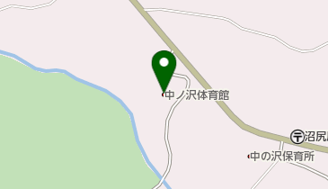 猪苗代町 中ノ沢体育館の地図画像
